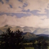 Mount Meeker From Afar 16 x 16